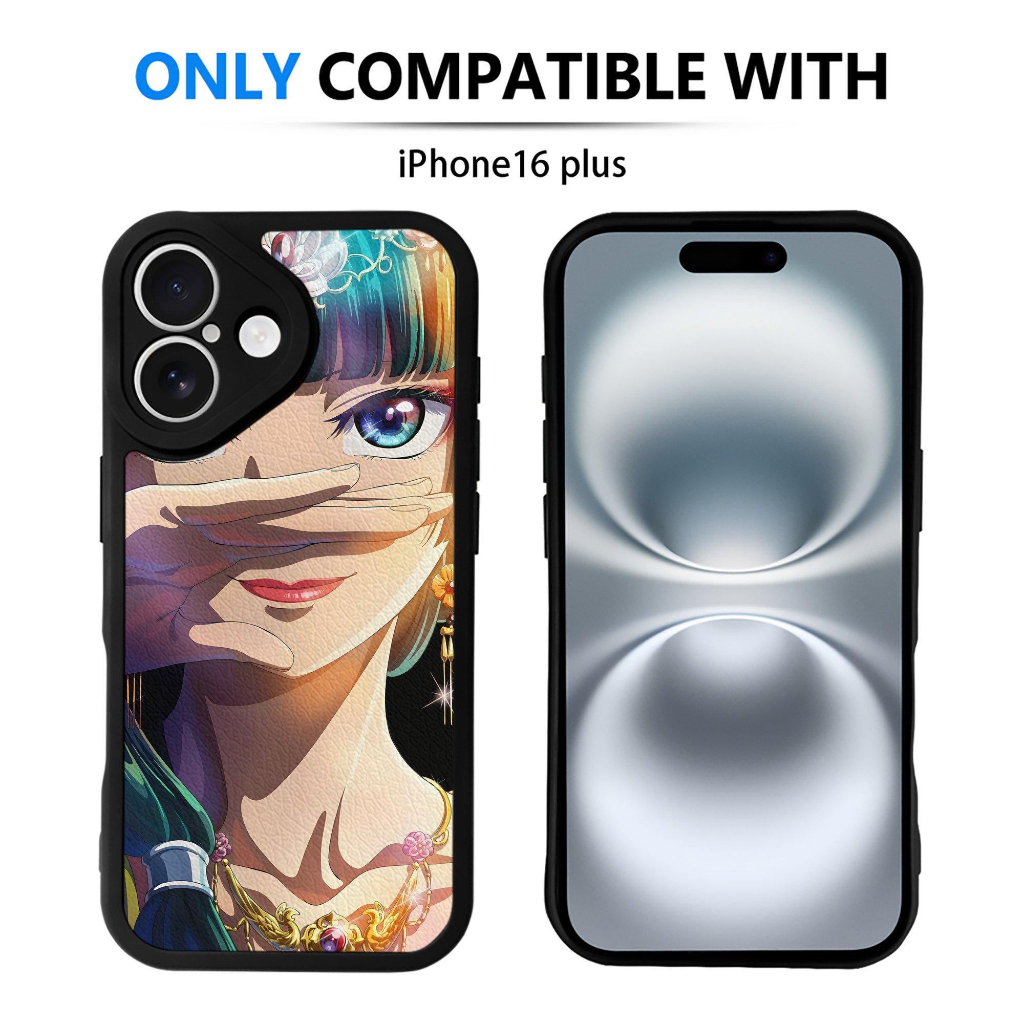 （画像用） 薬屋のひとりごと The Apothecary Diaries 【iPhone 16シリーズ対応】シリコンスマホケース（レザー調） 材質：シリコン